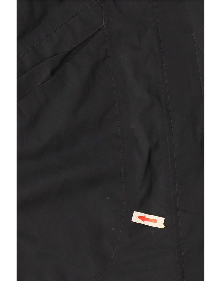 Giacca antipioggia oversize da donna Adidas UK 12 Poliestere grigio medio