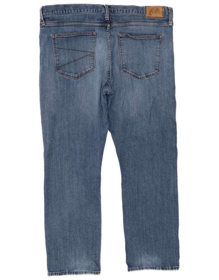 Jeans dritti da uomo Marks & Spencer W40 L29 cotone blu