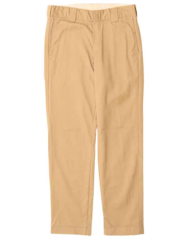 Pantaloni chino slim da uomo CARHARTT W28 L30 poliestere beige