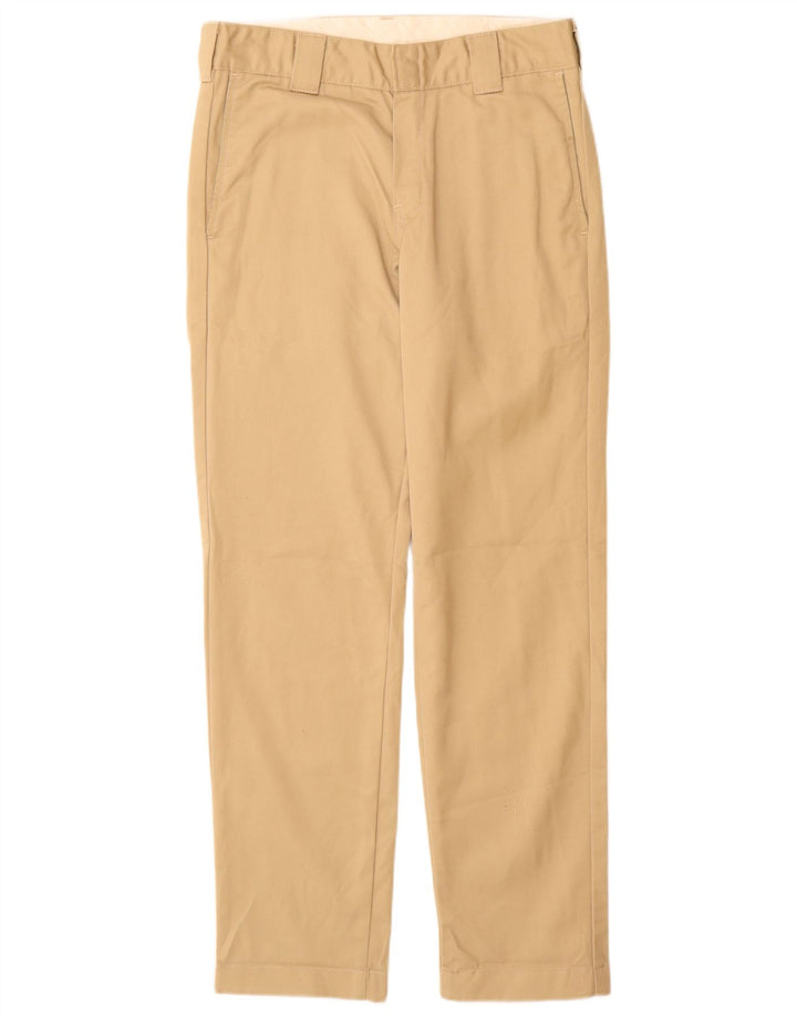 Pantaloni chino slim da uomo CARHARTT W28 L30 poliestere beige