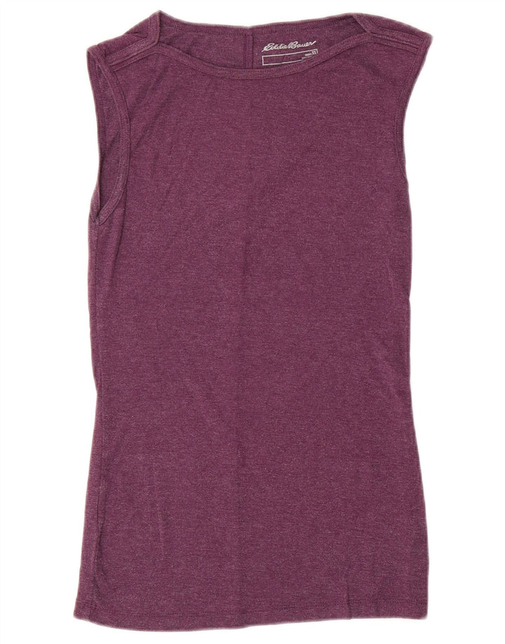 Canotta da donna EDDIE BAUER UK 6 XS cotone viola