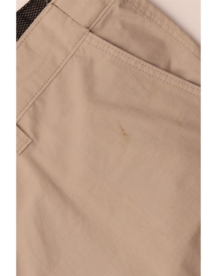Pantaloncini cargo da uomo Marks & Spencer W44 2XL cotone beige