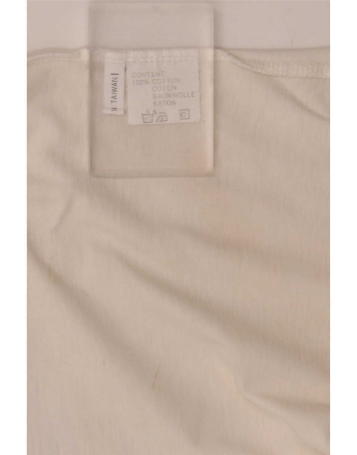 Polo da uomo Lotto Large bianca geometrica