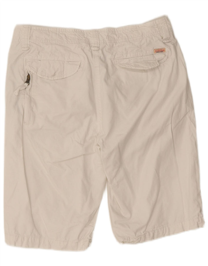 Pantaloncini chino da uomo Scotch & Soda W32 cotone bianco medio