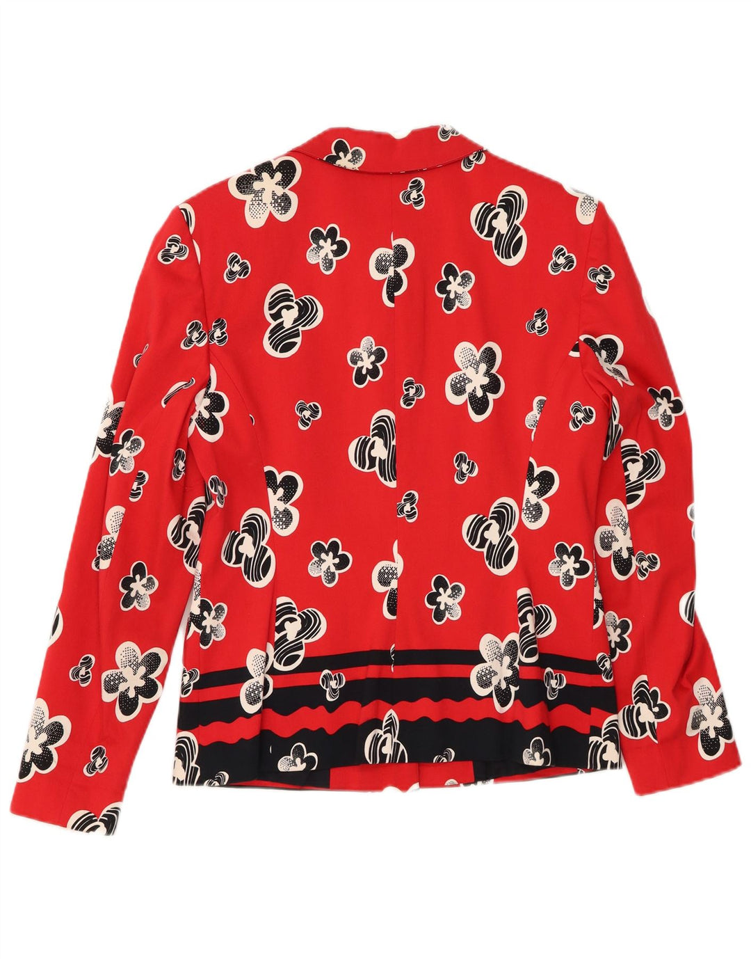 Giacca blazer da uomo a 4 bottoni Mondi EU 38 rosso medio floreale