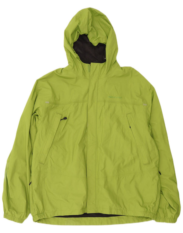 Giacca antipioggia con cappuccio da uomo Timberland UK 44 2XL poliestere verde