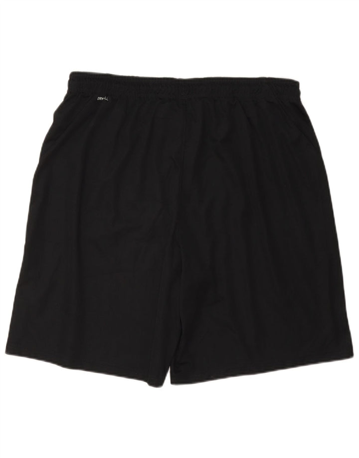 Pantaloncini sportivi da uomo Puma Large neri in poliestere
