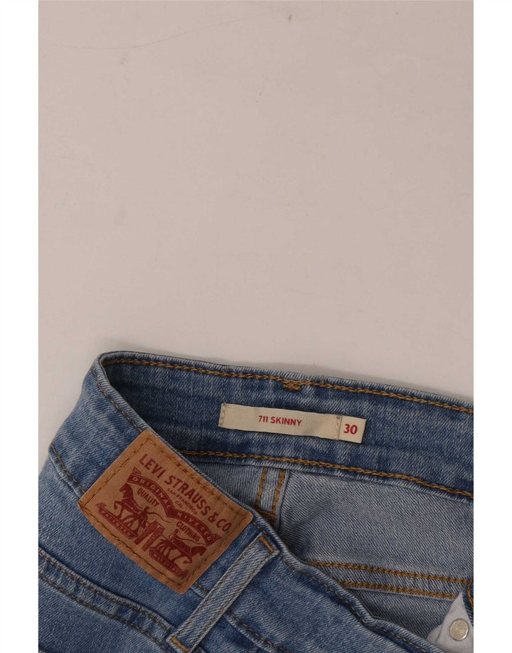 Jeans skinny Levi's 711 da donna W30 L27 Blu