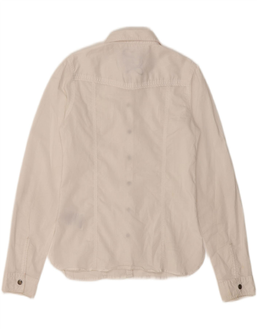 Camicia Guess Bambina 11-12 Anni Cotone Bianca