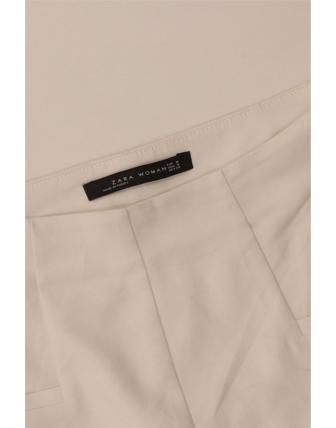 Pantaloncini casual da donna Zara medi W28 bianchi