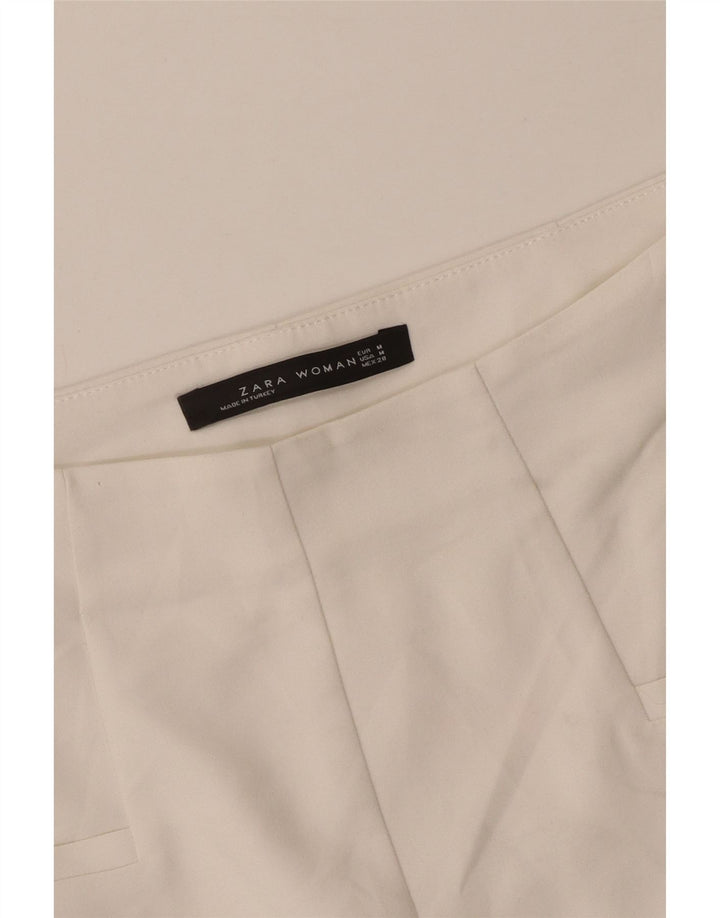 Pantaloncini casual da donna Zara medi W28 bianchi