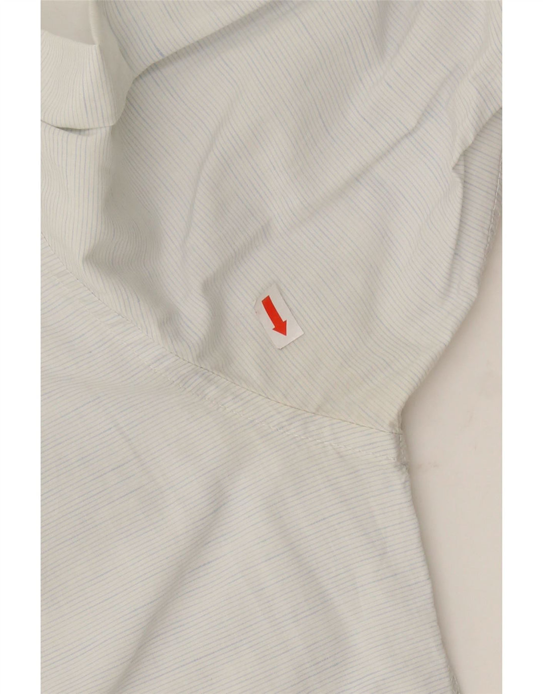 ZARA Mens Slim Fit Shirt Medium Blue Pinstripe Cotton Vintage Zara and Second-Hand Zara from Messina Hembry 