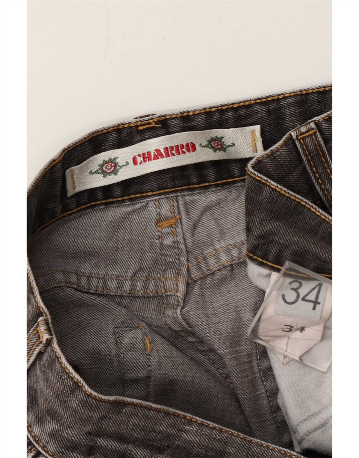 Jeans dritti da donna Charro W34 L28 Grigi