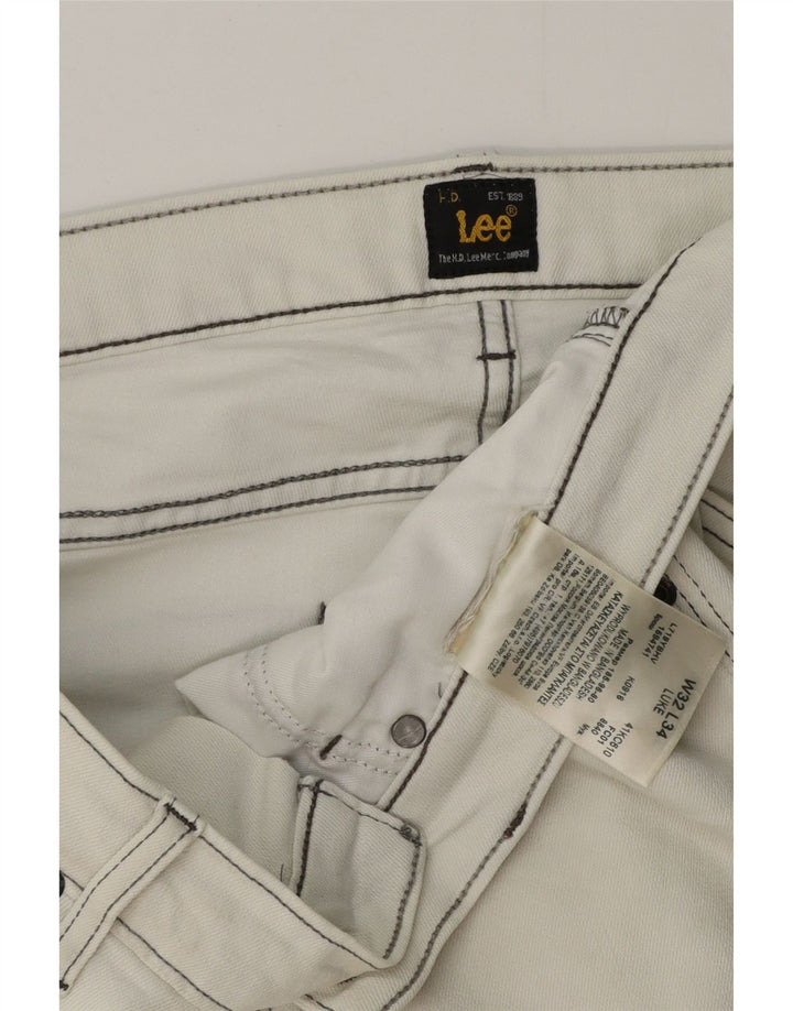 Jeans slim da uomo Lee W32 L29 bianchi