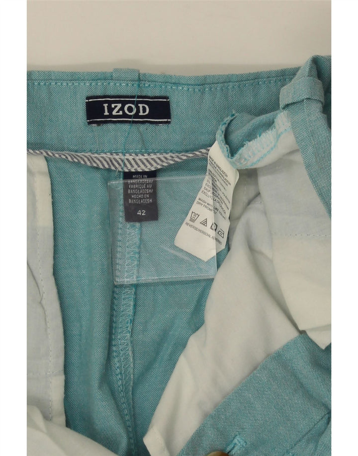 Pantaloncini chino da uomo IZOD W42 2XL cotone blu