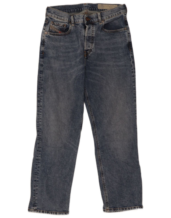 Jeans dritti da donna Diesel Angels W26 L26 cotone blu