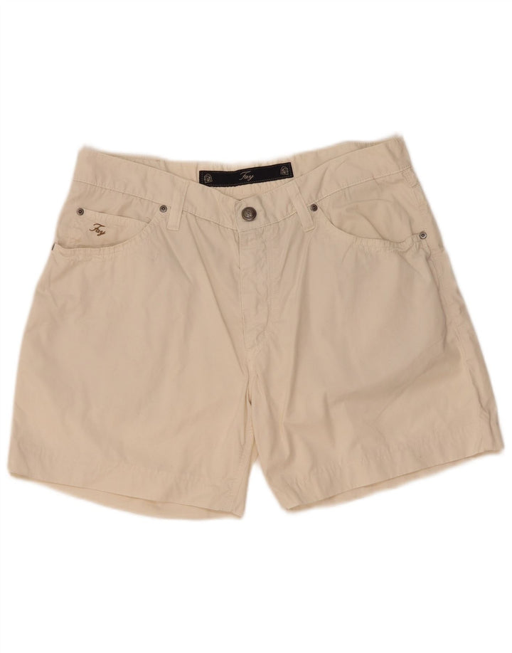 Pantaloncini casual da uomo Fay W38 XL in cotone beige