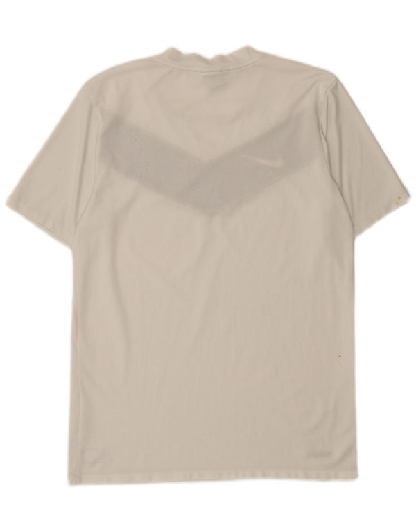 T-shirt Nike Dri Fit da uomo, piccola, colore bianco