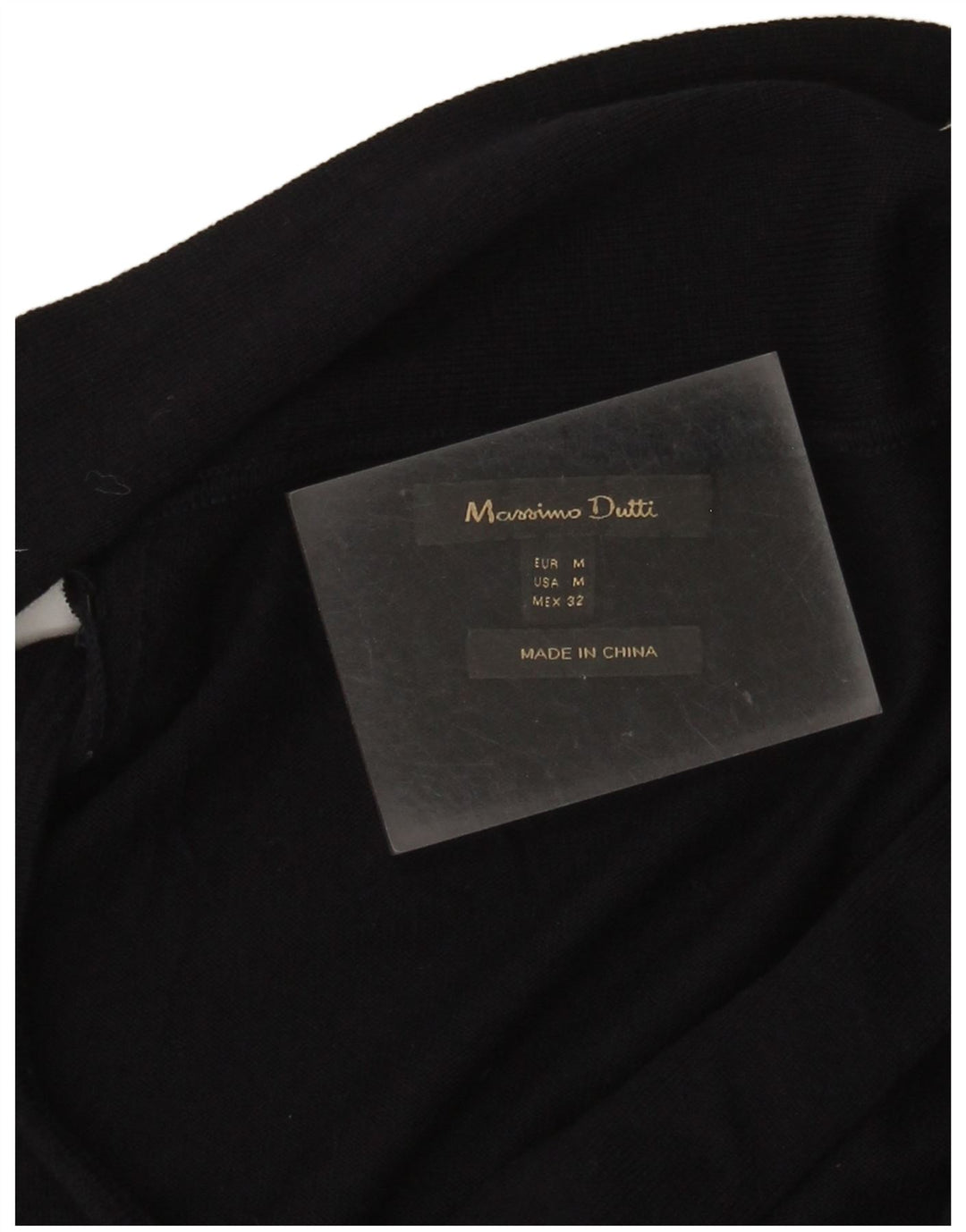 Massimo Dutti Maglione da donna con collo a scialle UK 12 Medio Blu navy