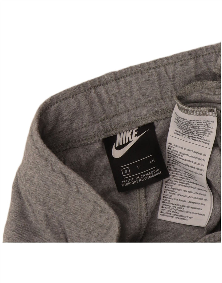 Pantaloncini sportivi Nike da uomo piccoli in cotone grigio