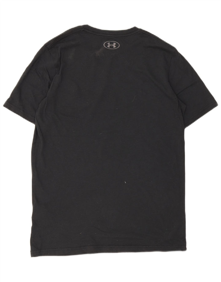 Maglietta grafica da uomo Under Armour Top Small in cotone nero