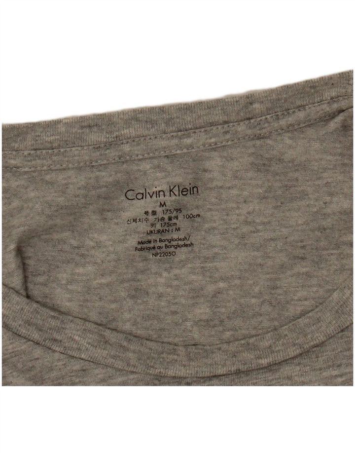CALVIN KLEIN T-shirt da uomo Top Grigio medio