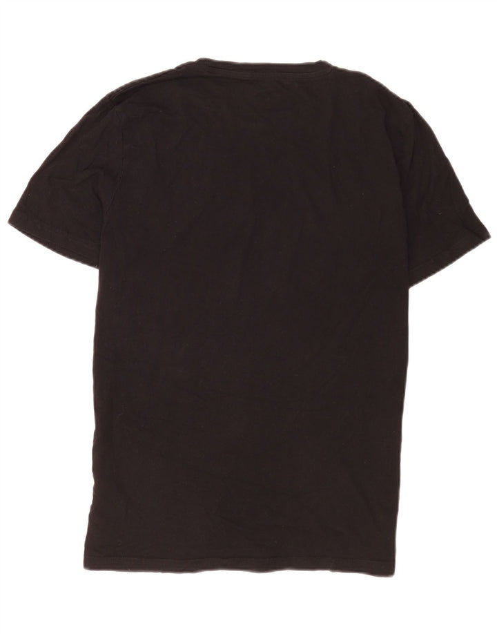 T-shirt grafica da uomo Jack & Jones Top in cotone nero medio