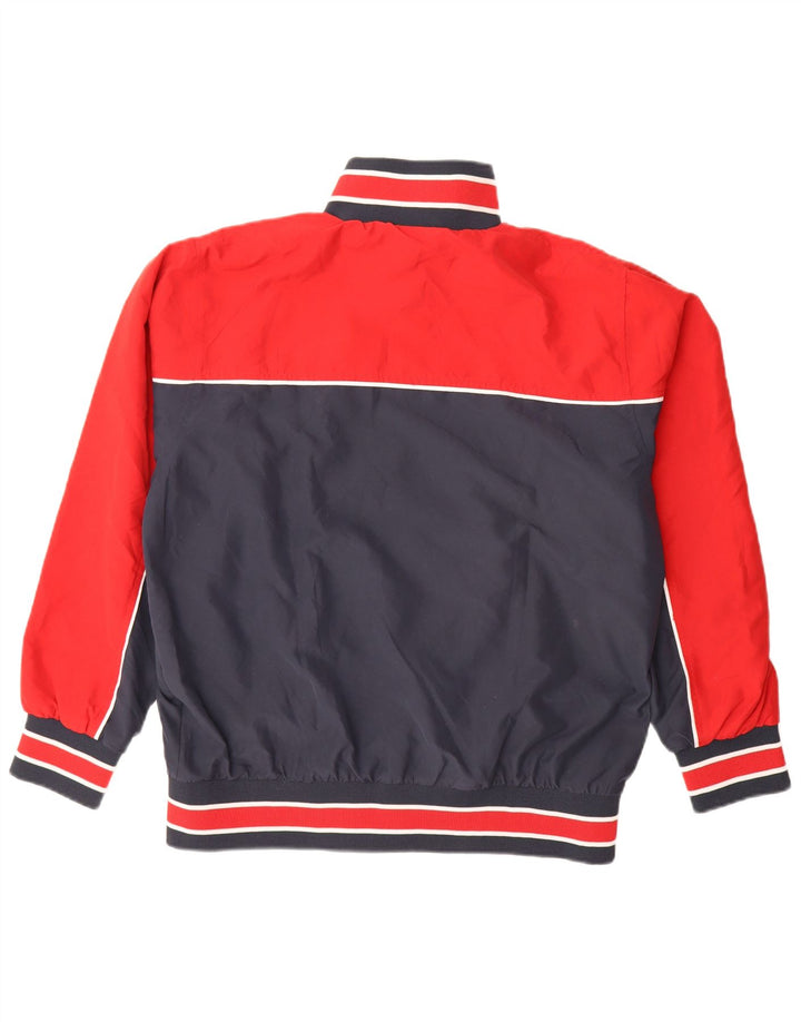 Giacca da ginnastica grafica da uomo Umbro grande color block blu navy