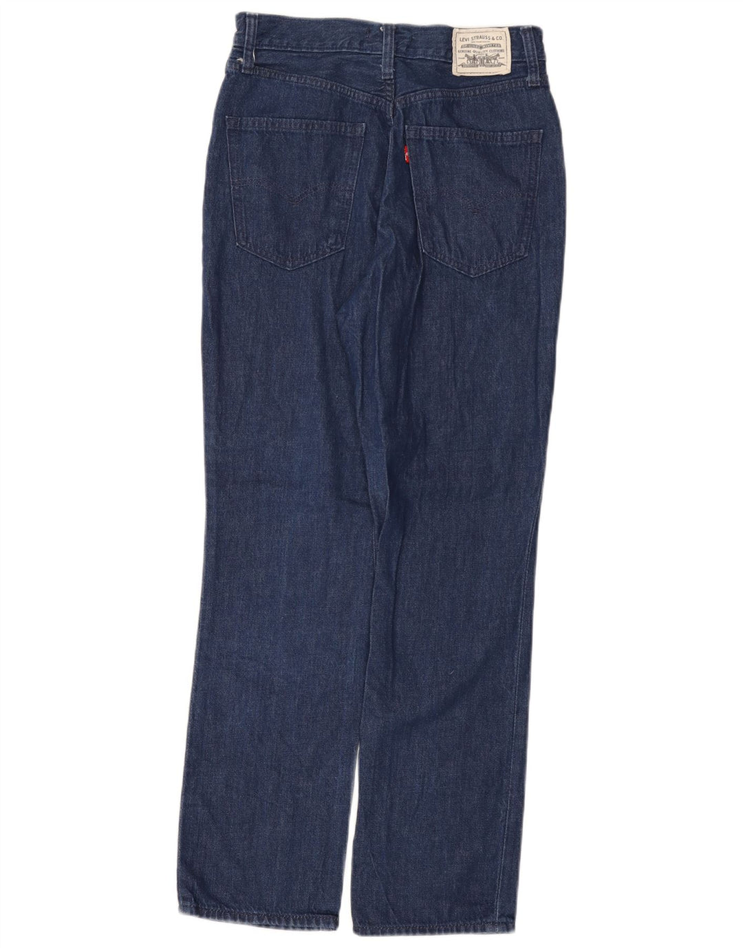 Jeans dritti da donna Levi's W27 L29 cotone blu navy