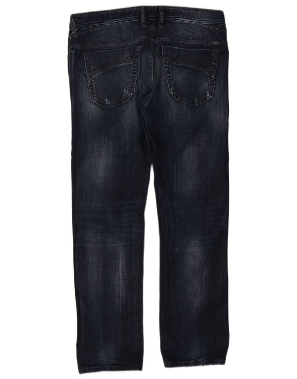 Jeans da uomo Diesel Iakop slim affusolati W34 L30 Blu Navy