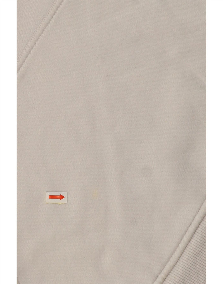 Maglione con cappuccio grafico da uomo ADIDAS in cotone color block grigio medio