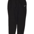 Pantaloni da tuta con grafica NIKE Dri Fit da donna UK 10 Small neri