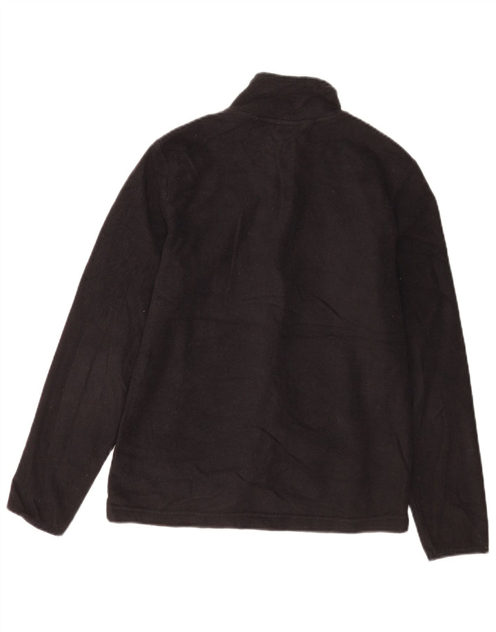 Giacca in pile oversize da donna Marks & Spencer UK 10 Small Poliestere nero