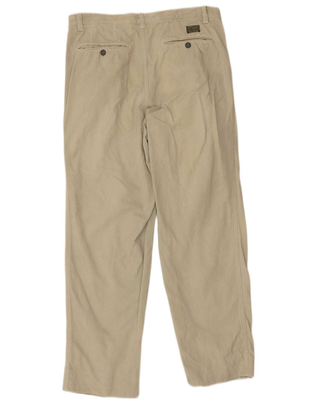 Pantaloni casual con pegging da uomo Dallas W34 L29 cotone verde