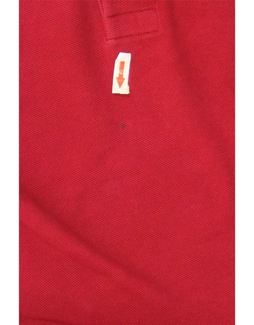Polo da uomo Lacoste taglia 6 XL in cotone rosso