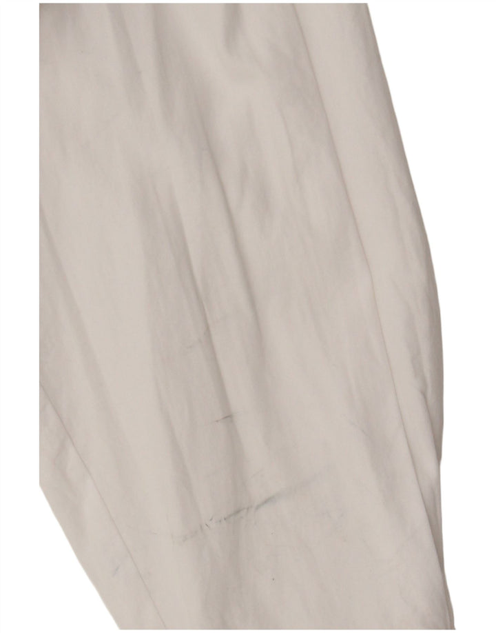 Camicia oversize da donna Zara UK 6 XS cotone bianco