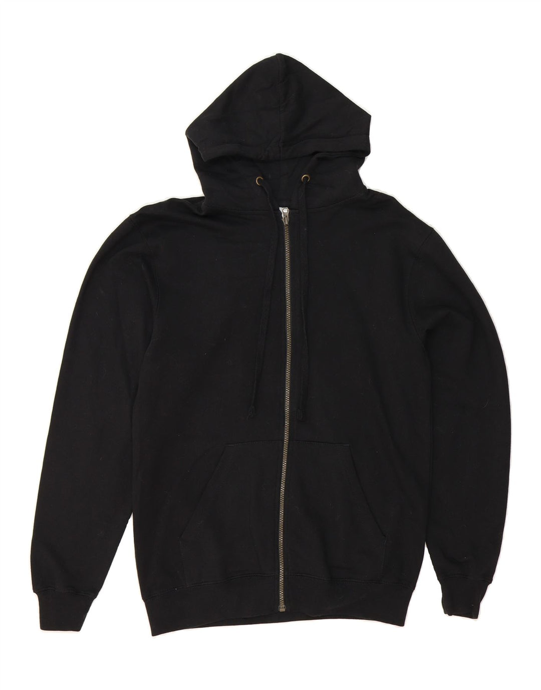 LEE Womens Zip Hoodie Sweater UK 10 Small Black Cotton Vintage Lee and Second-Hand Lee from Messina Hembry 