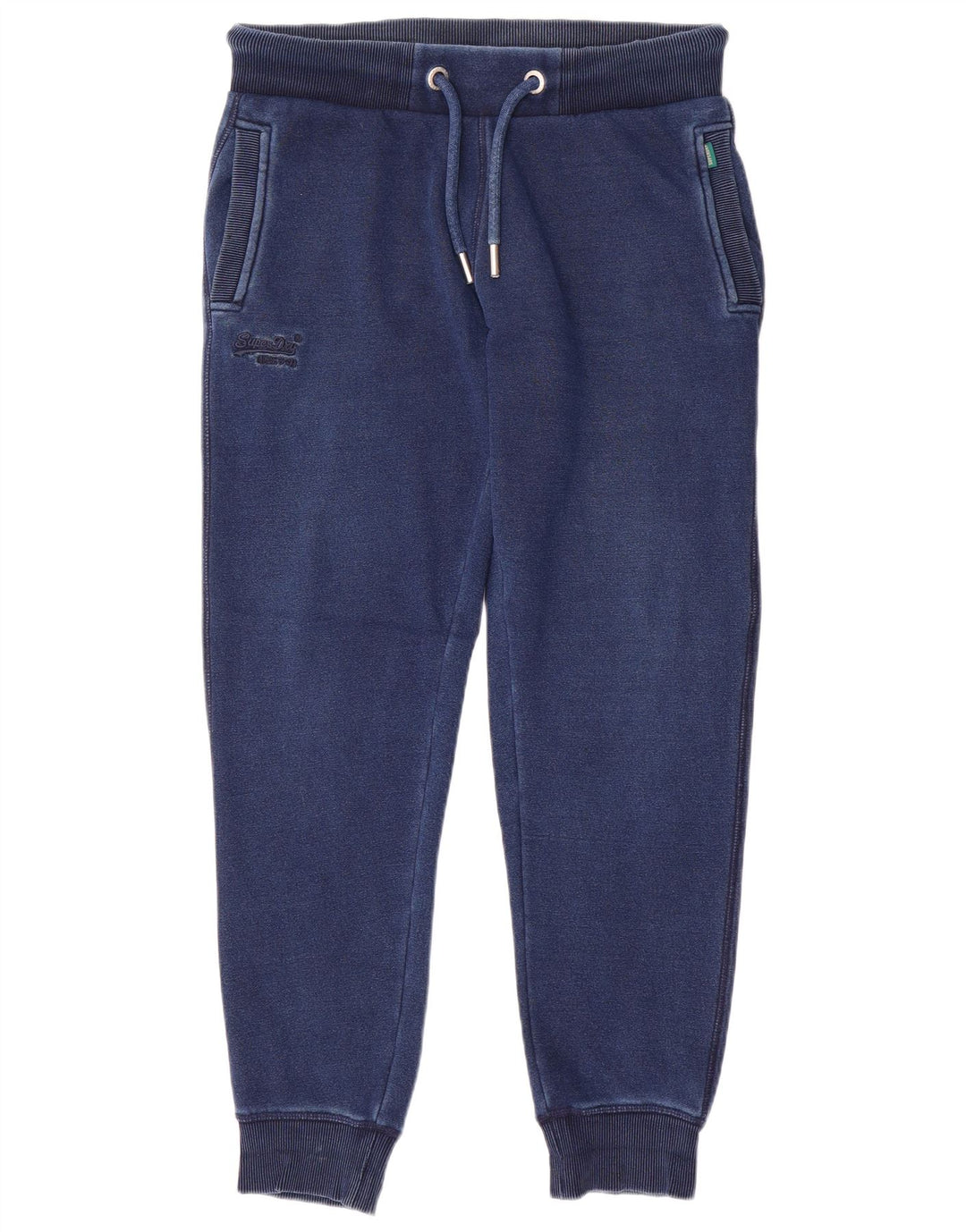 Pantaloni da tuta da uomo Superdry Joggers Small Poliestere blu navy