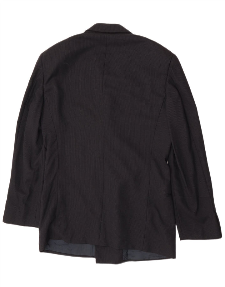 Giacca blazer da uomo Giorgio Armani IT 46 piccola blu navy classica