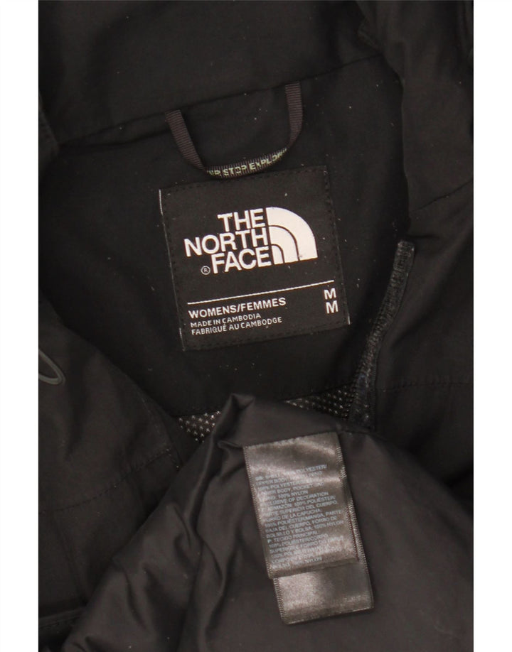 Giacca antipioggia con cappuccio da donna The North Face UK 14 poliestere nero medio