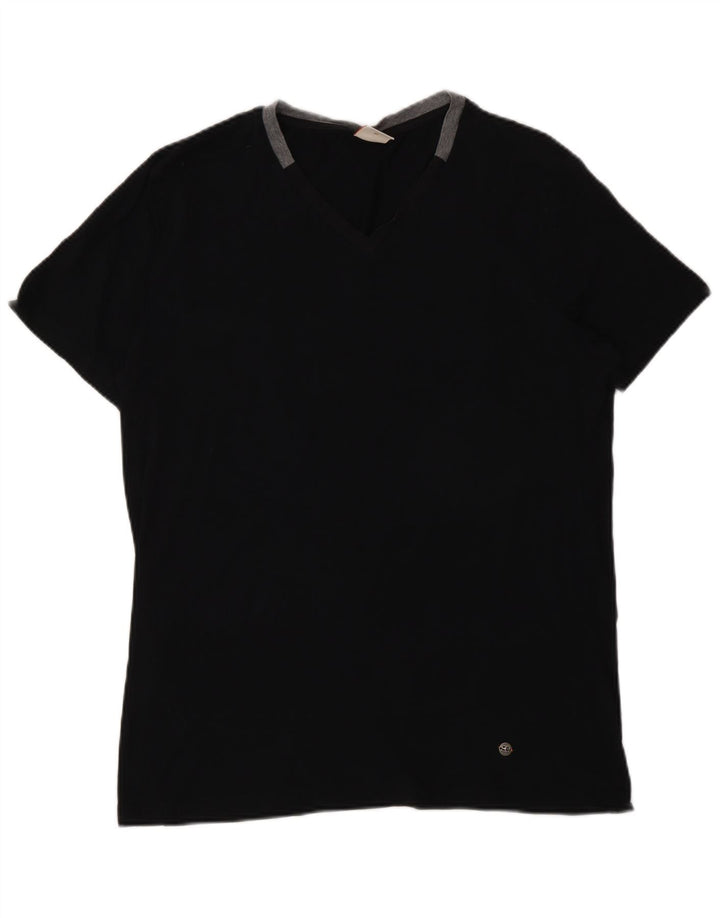 T-shirt da uomo Hugo Boss Top media nera
