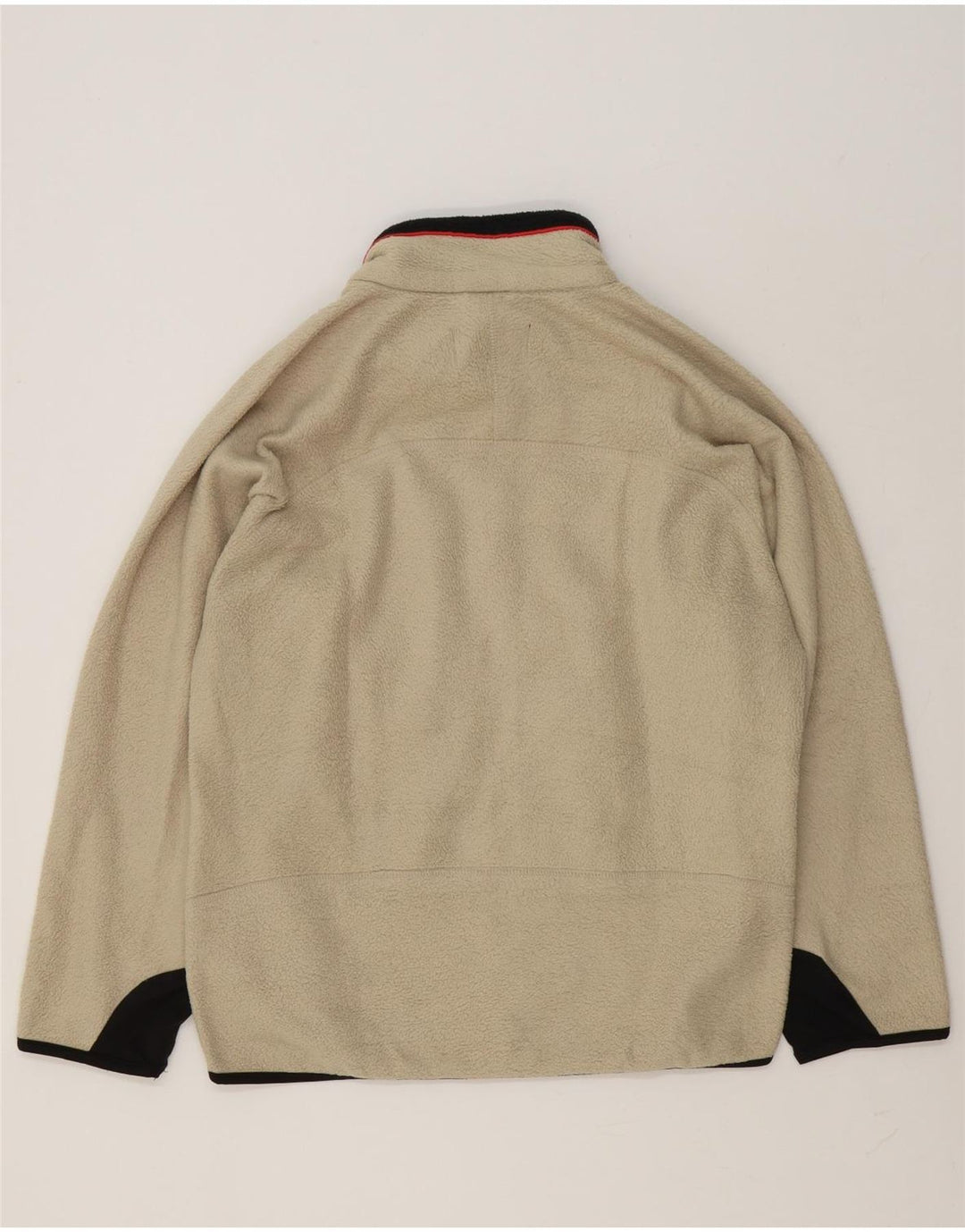 Giacca in pile da uomo Fila UK 36 Small Beige Colourblock Poliestere