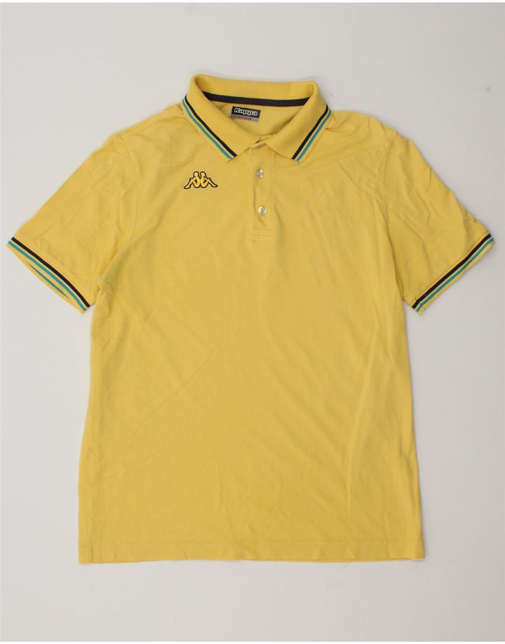 Polo Kappa Uomo Large Gialla