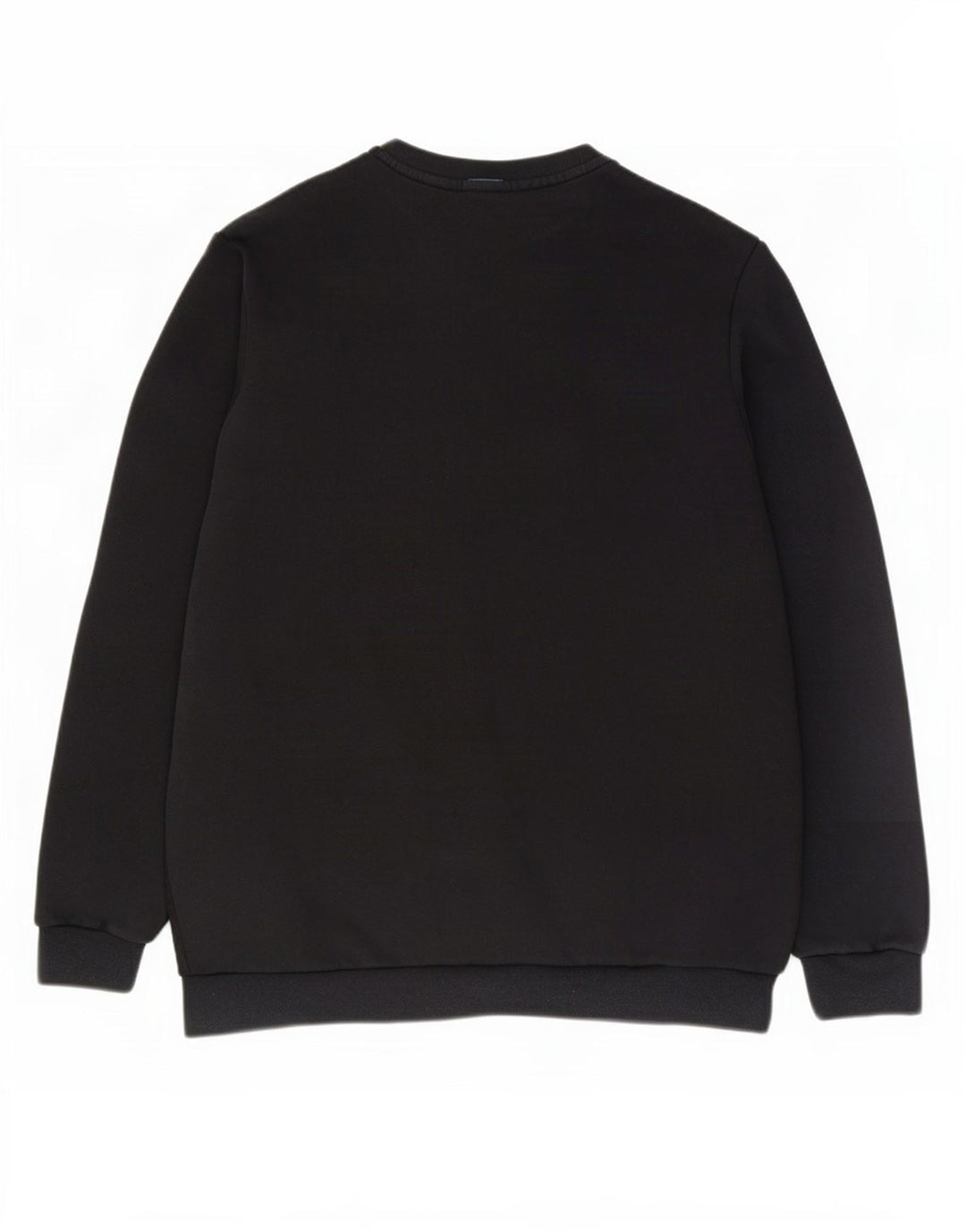 Felpa grafica Nike da uomo, maglione grande, cotone nero