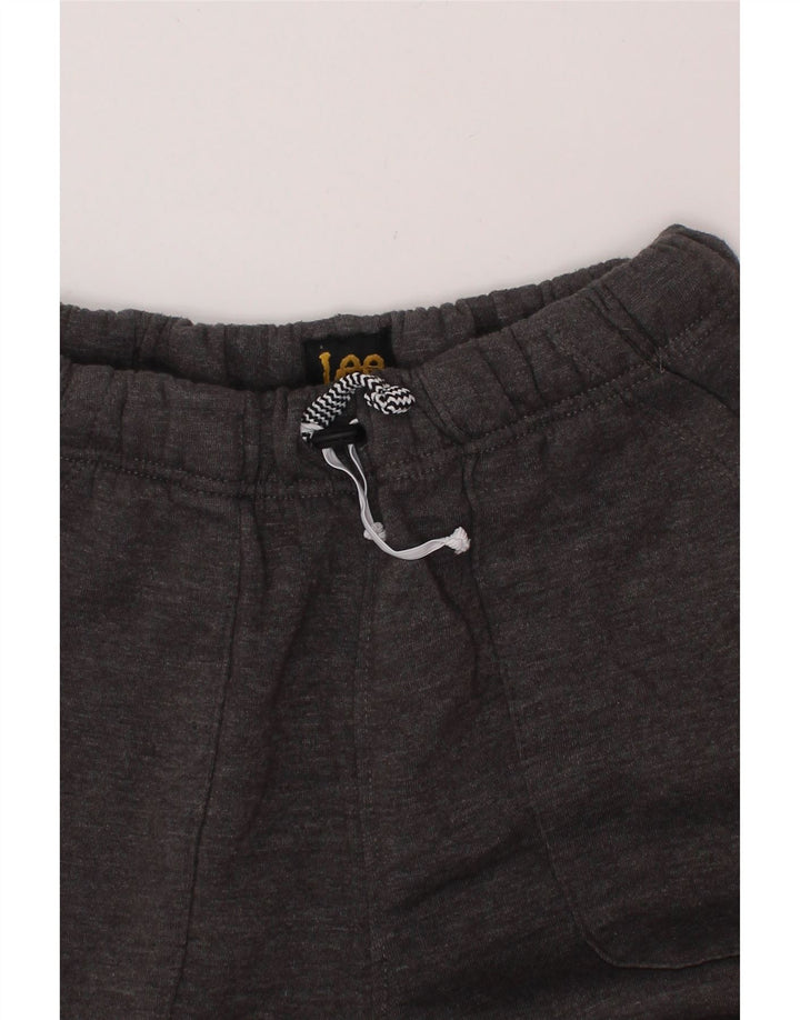 LEE Boys Tracksuit Trousers Joggers 12-13 Years Large Grey Cotton Vintage Lee and Second-Hand Lee from Messina Hembry 