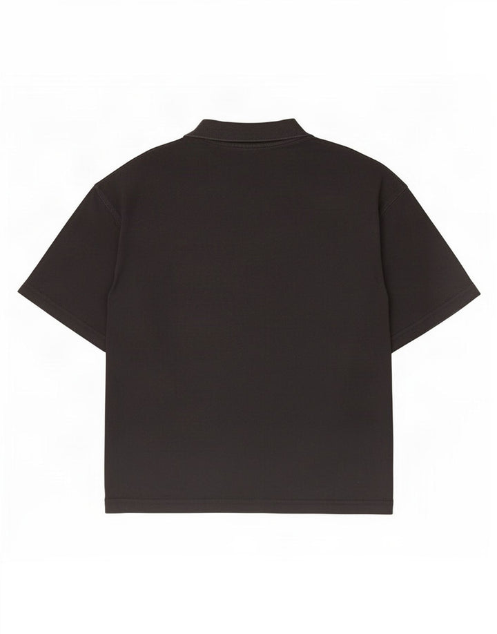 T-shirt grafica da uomo Reebok Top in cotone nero medio