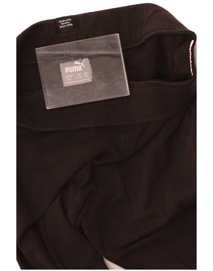 Leggings grafici per ragazze Puma 9-10 anni neri