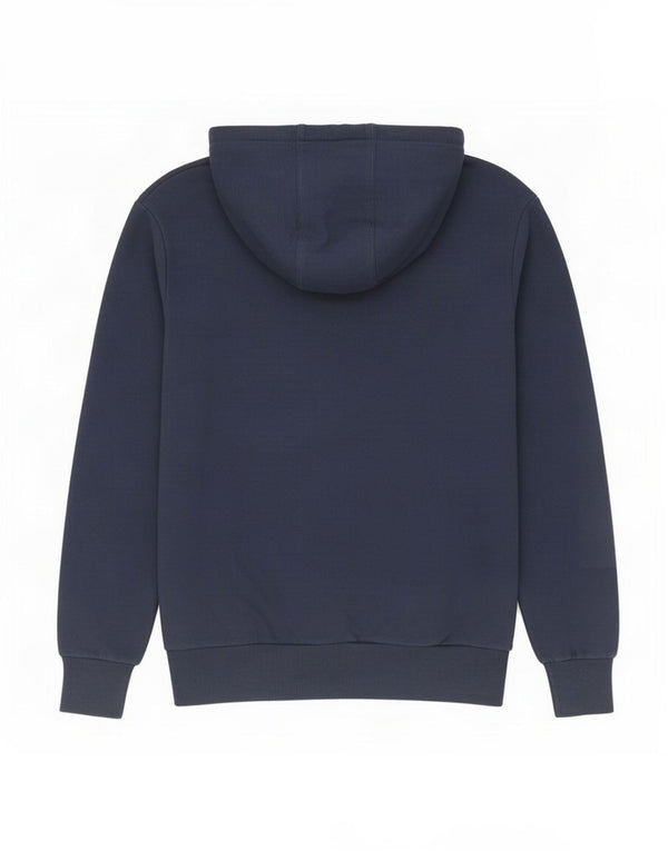 Felpa con cappuccio grafica da uomo Ellesse, piccola, in cotone color block blu navy