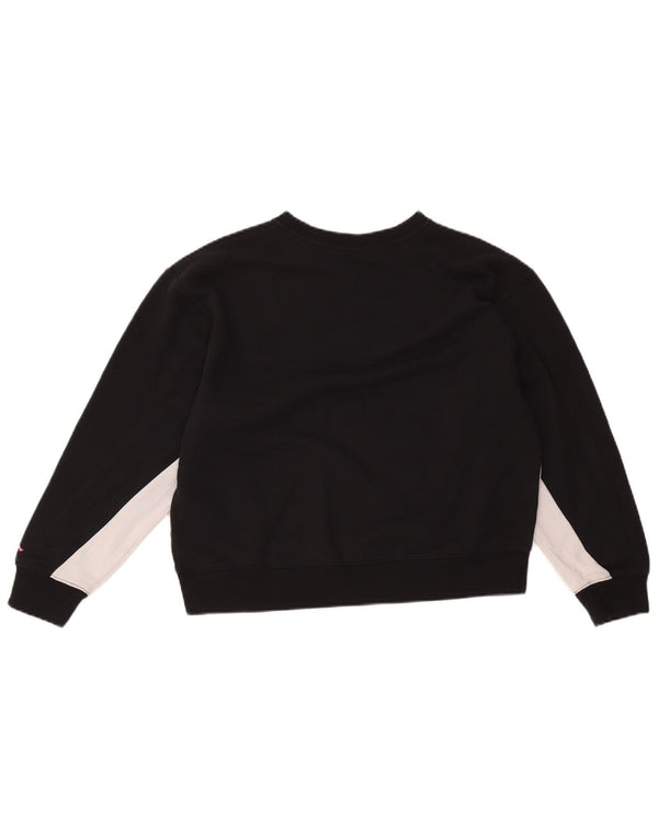 Felpa con grafica Jordan per ragazze, 13-14 anni, XL, color block nero