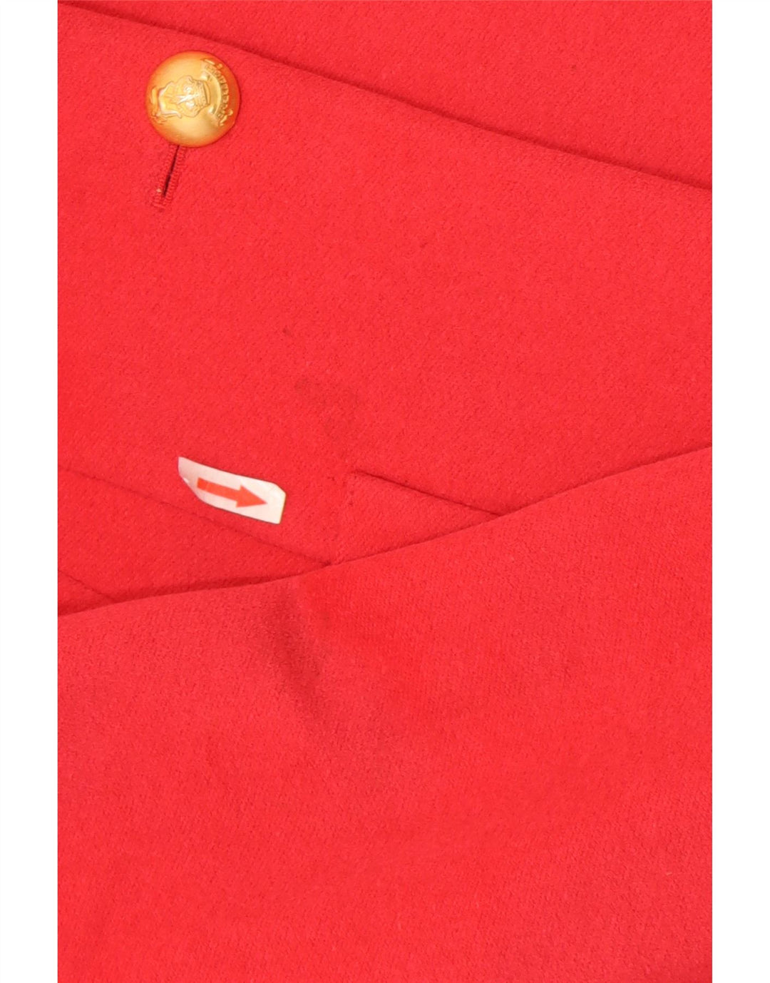 Giacca blazer a 2 bottoni da donna Laurel EU 36 piccola rossa in lana vergine